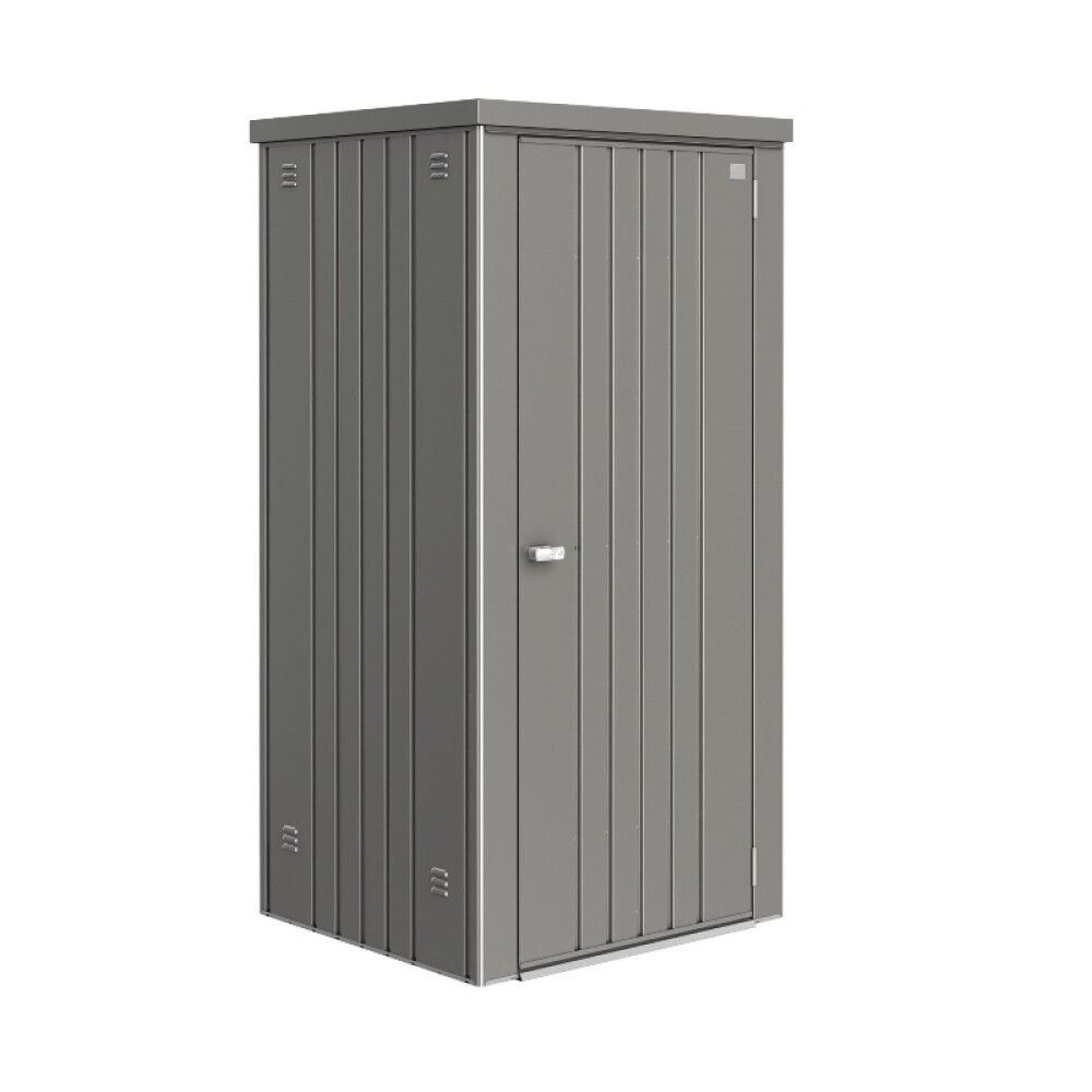 UTSTYRSSKAP BIOHORT METALLIC KVARTSGRÅ 90