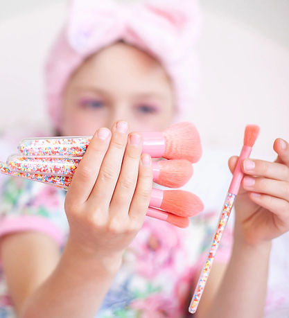 Oh Flossy Makeup-b?rster - 5 stk. - Sprinkle