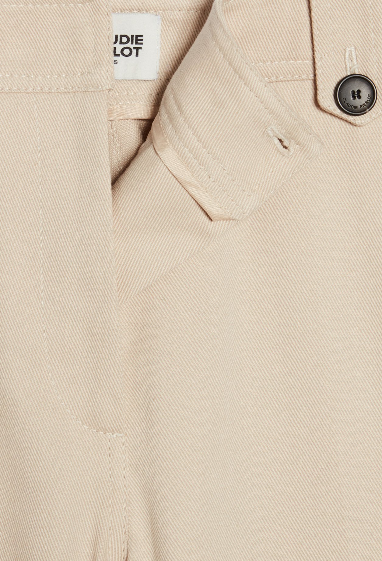 Pantalon cargo beige