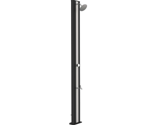 Solar douche, tuindouche, 40 l, PVC, H 222 cm met koud- en warmwaterkraan