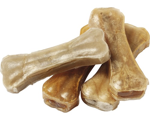 Kauwbotten beeztees runderhuid 7,5 cm 10 stuks Kauwartikel