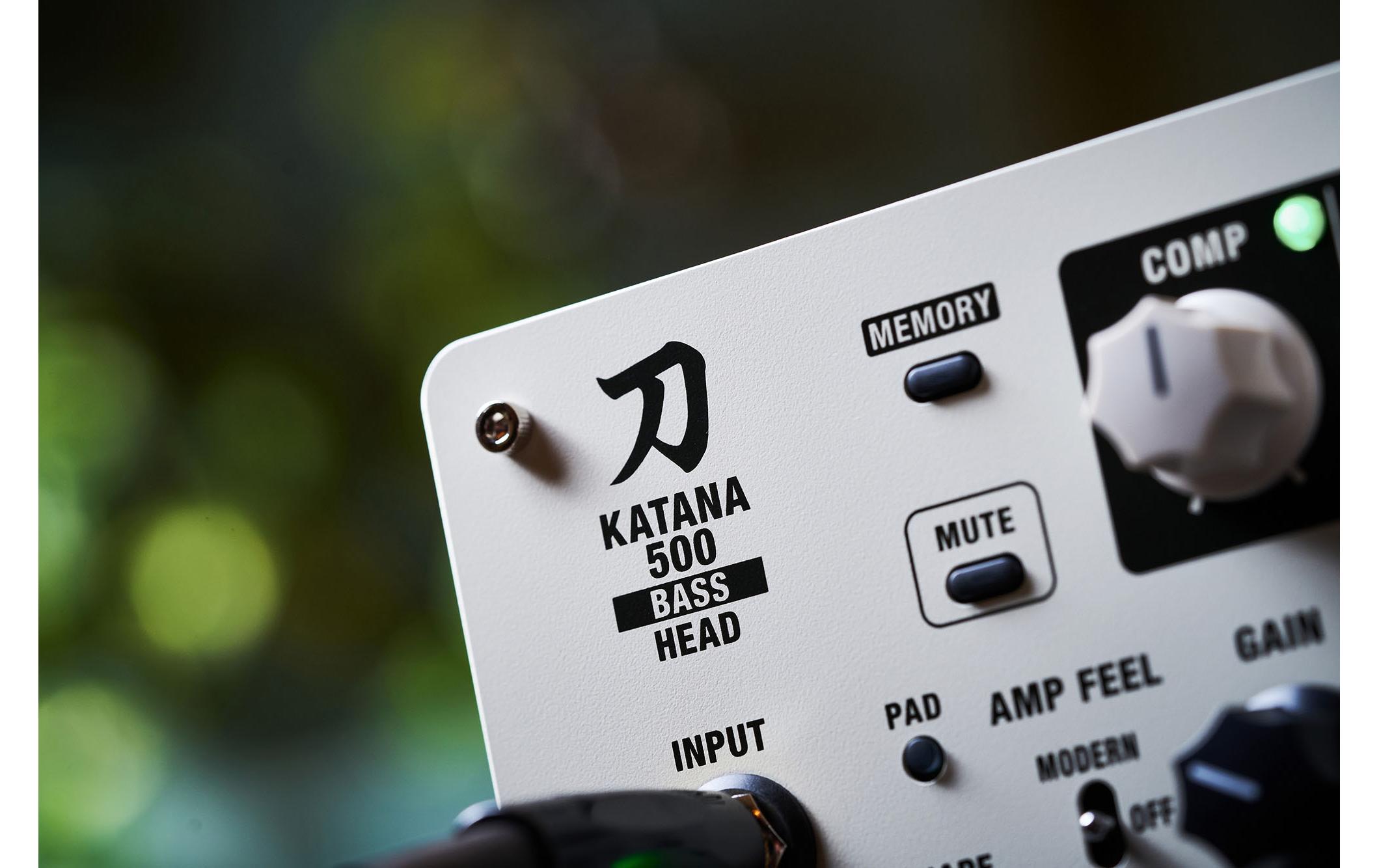 Topteile KATANA-500 BASS HEAD<br>Transistor Topteil für E-Bass