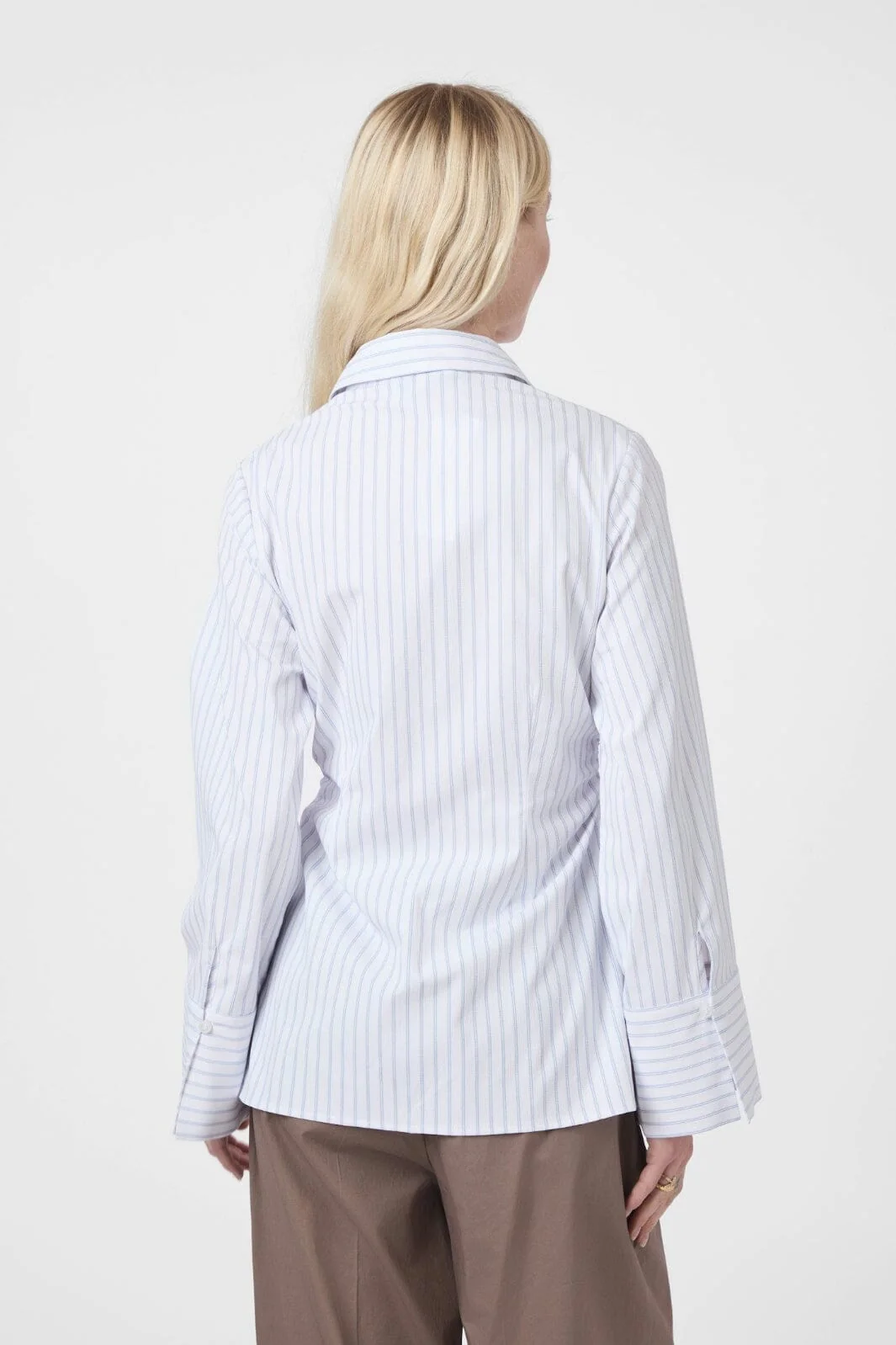 Neo Noir Caroli Slim Stripe Shirt 166220