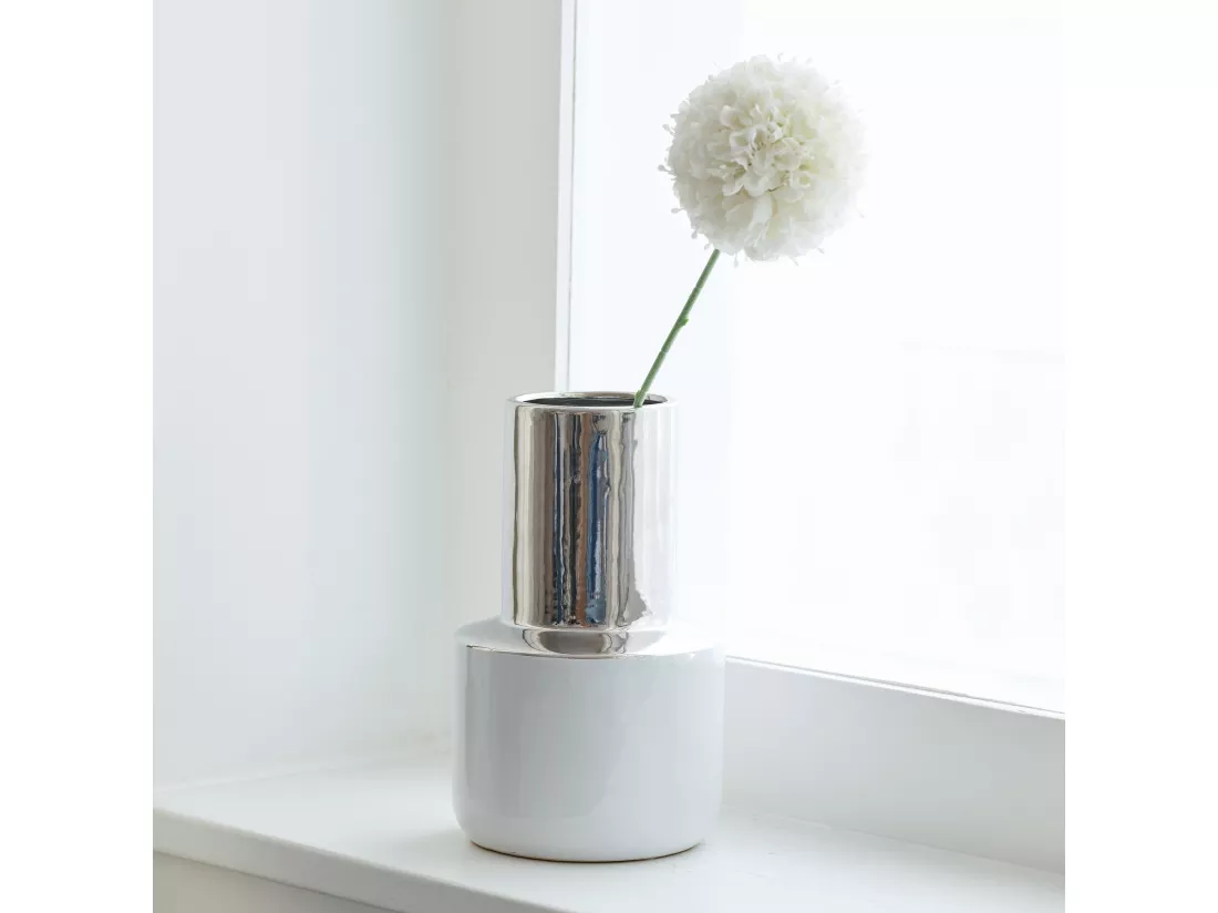 Vase Noblex Blanc Moyen 30 x 18