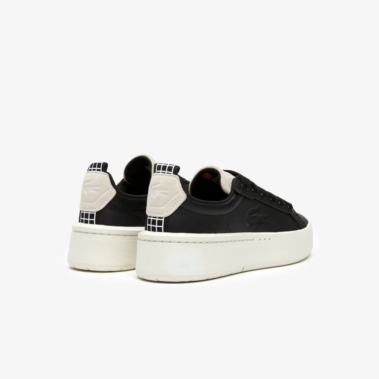 Sneakers Carnaby Platform femme Lacoste en cuir Sneakers - Noir - Lacoste - Femme