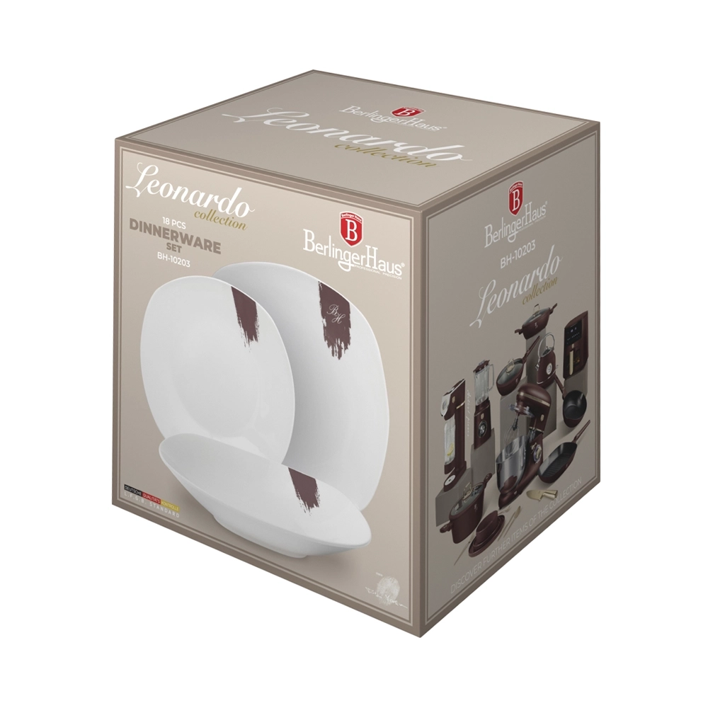 Berlinger Haus 18-teiliges Porzellan Teller-Set Leonardo Collection