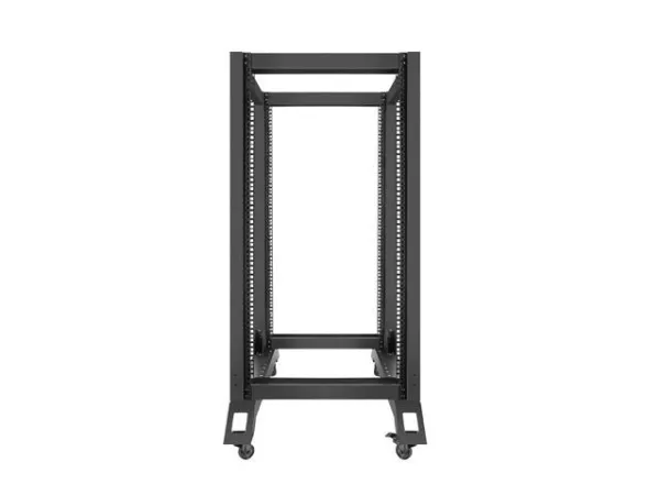 Lanberg - Rack åben ramme - sort - 22U - 19