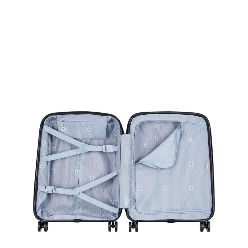 Valise cabine rigide Belmont plus Slim 55 cm Framboise