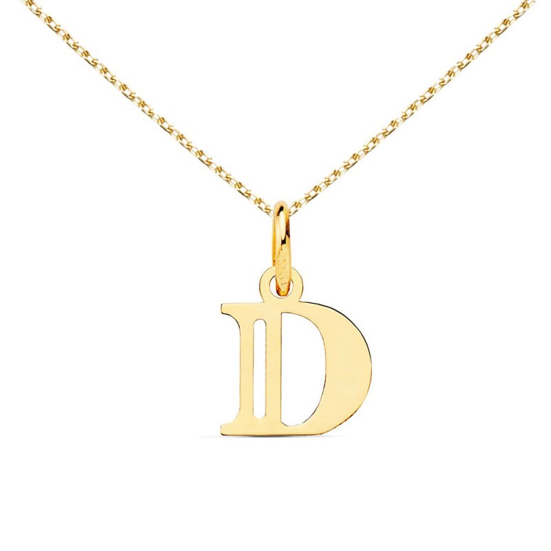 Collier - Pendentif Lettre 