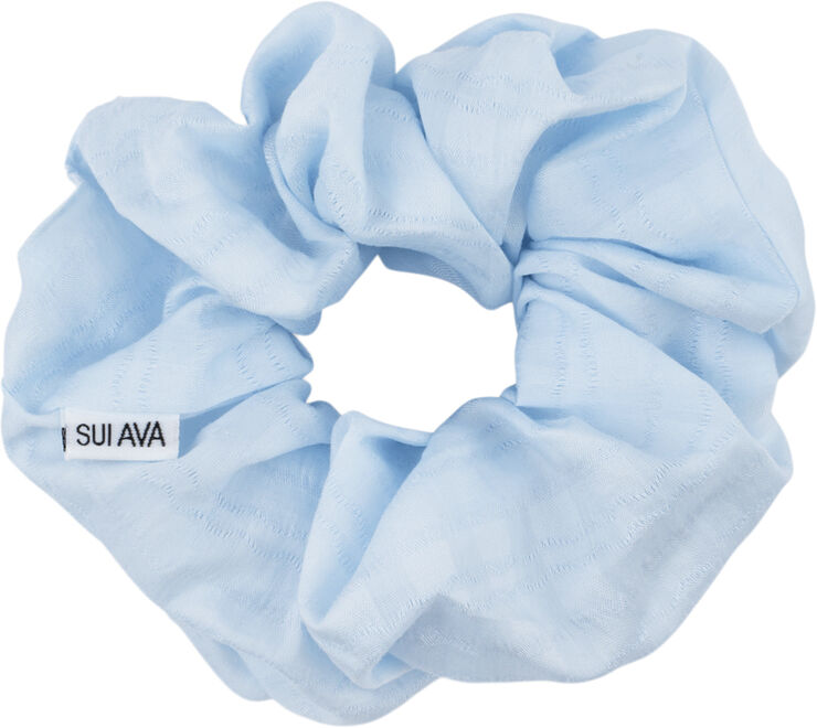 Sui Ava Palma Scrunchie Light blue