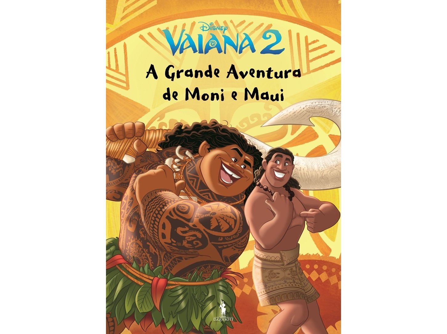 LIVRO VAIANA 2 - A GRANDE AVENTURA DE MONI E MAUI