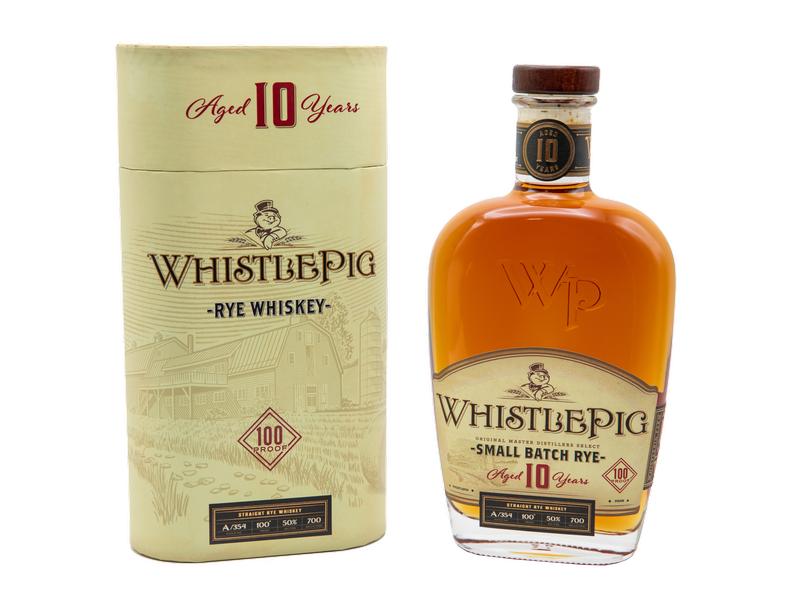 WhistlePig Rye Whisky 10 Years 0.7 l Hochwertiger Roggenwhiskey aus Kanada
