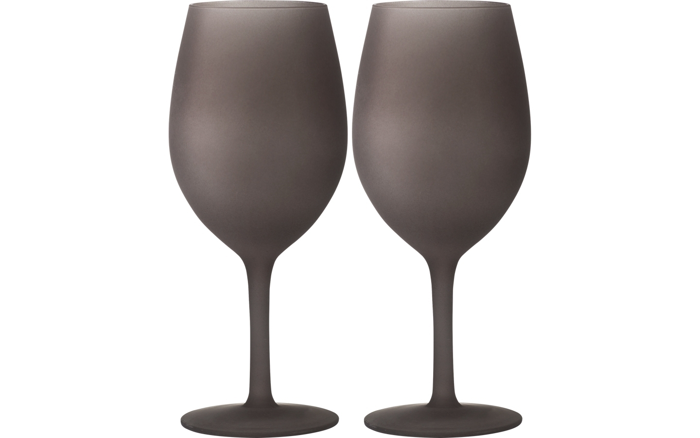 Brunner 2er-Set Weingläser Brownsatin