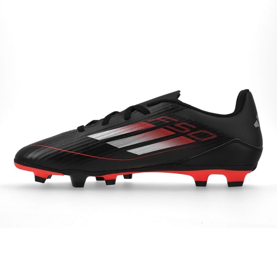 adidas F50 Club FxG Stealth Victory - Noir/Argenté/Lucid Red