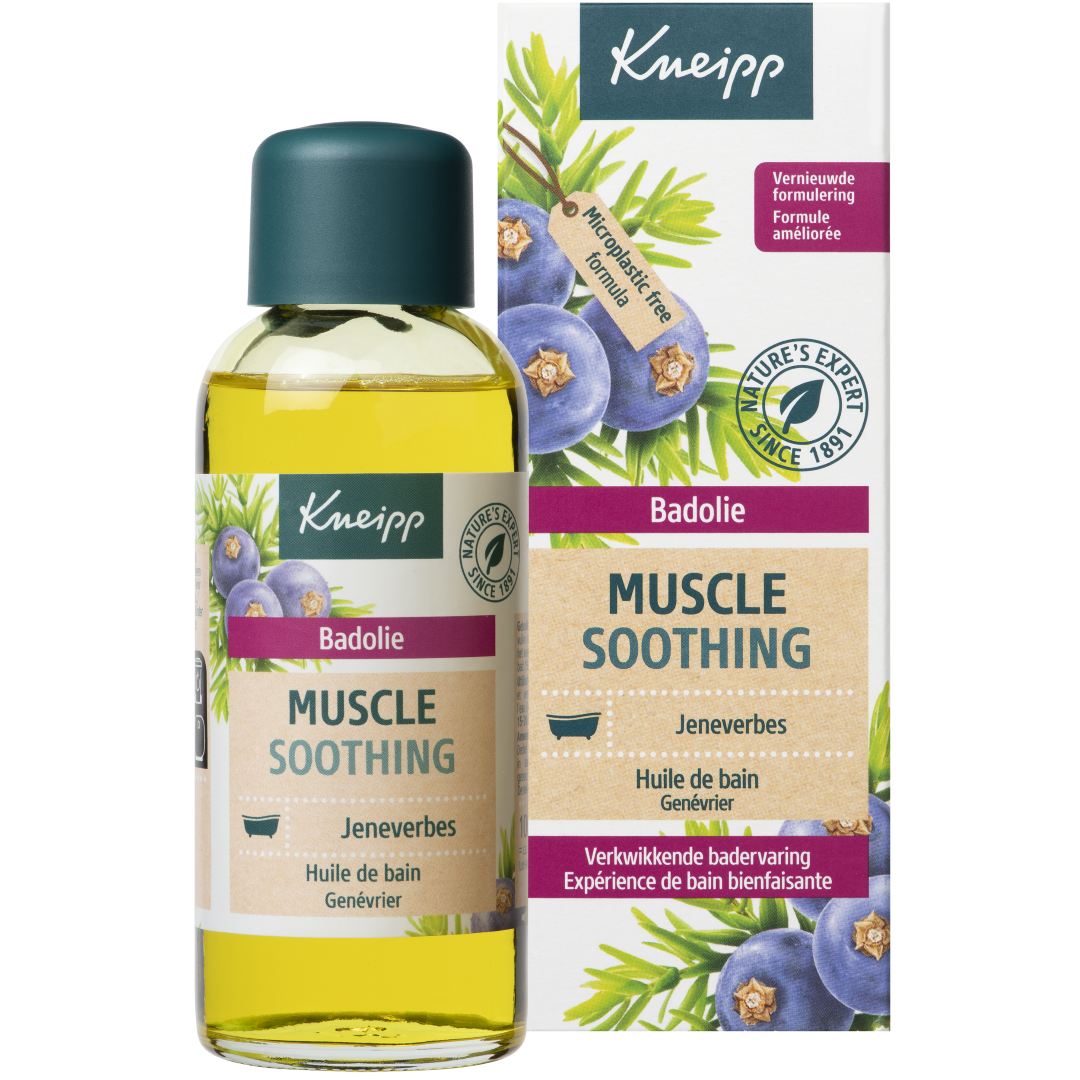 Kneipp Muscle soothing badolie jeneve (100 ml)