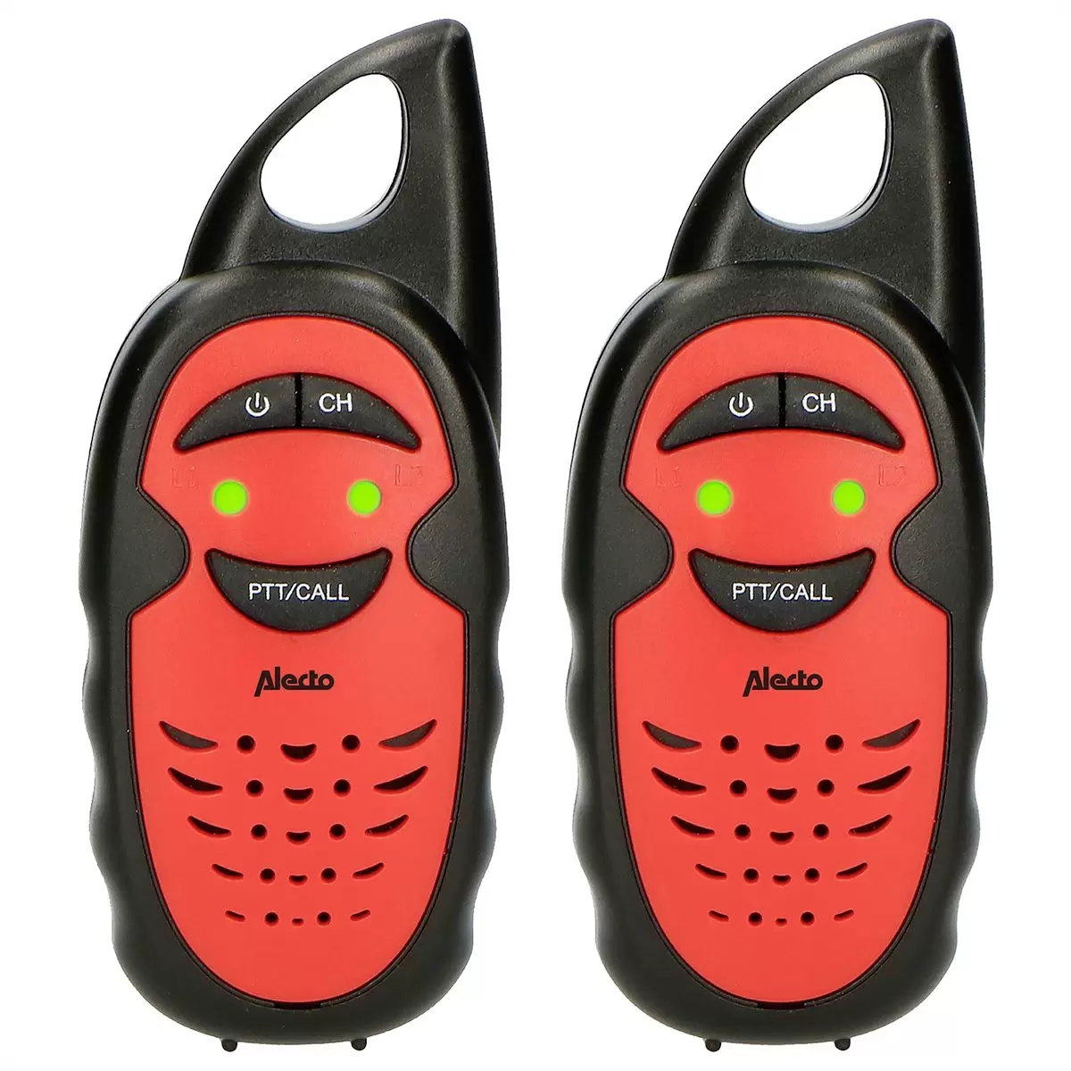 Walkie Talkie FR-05RD ALECTO schwarz,rot