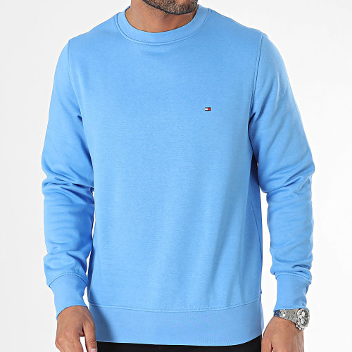Sweat Crewneck Flag Logo 2735 Bleu Clair