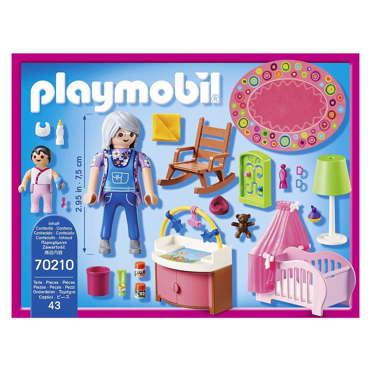 PLAYMOBIL® 70210 - Dollhouse - Babyzimmer