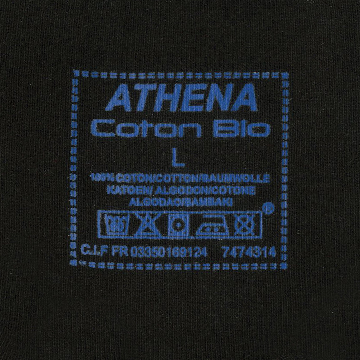 ATHENA<br>Conjunto de 2 camisetas com decote em V, algodão