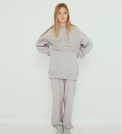 Designers Remix Sweatshirt - Willie - Gråmeleret