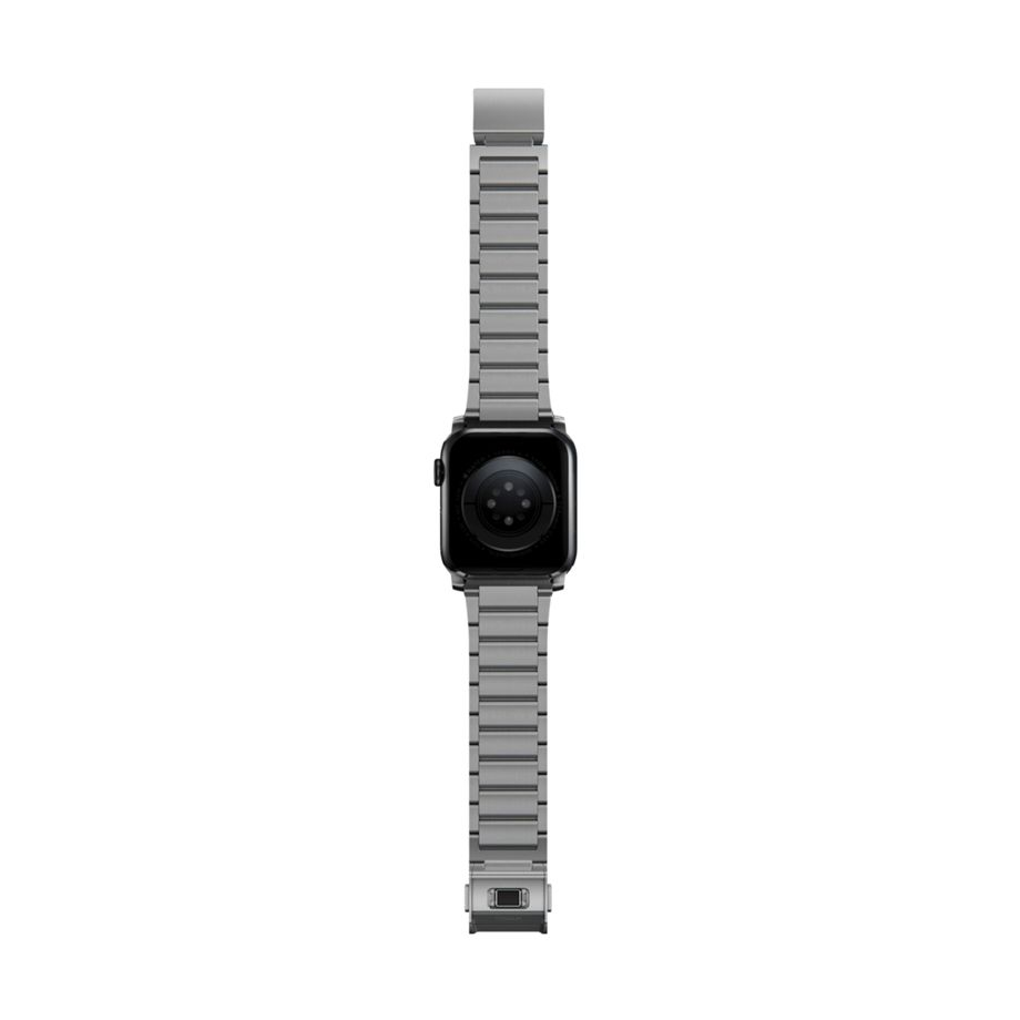 Apple Watch (49/46/45/44 mm) Titan Armband Titanium Band (NM1A4HSXT0) - Silber