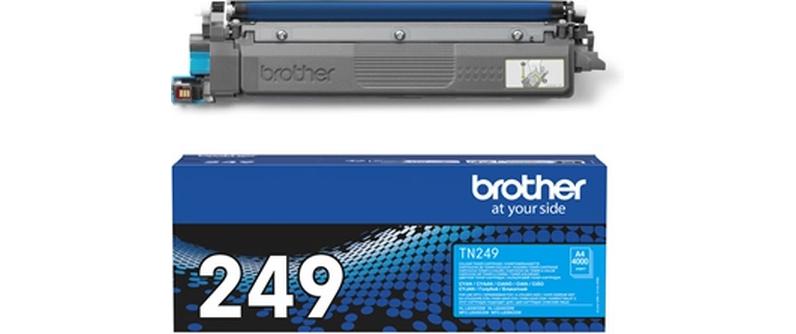 Toner TN-249C Cyan<br>Druckerpatrone, Cyan