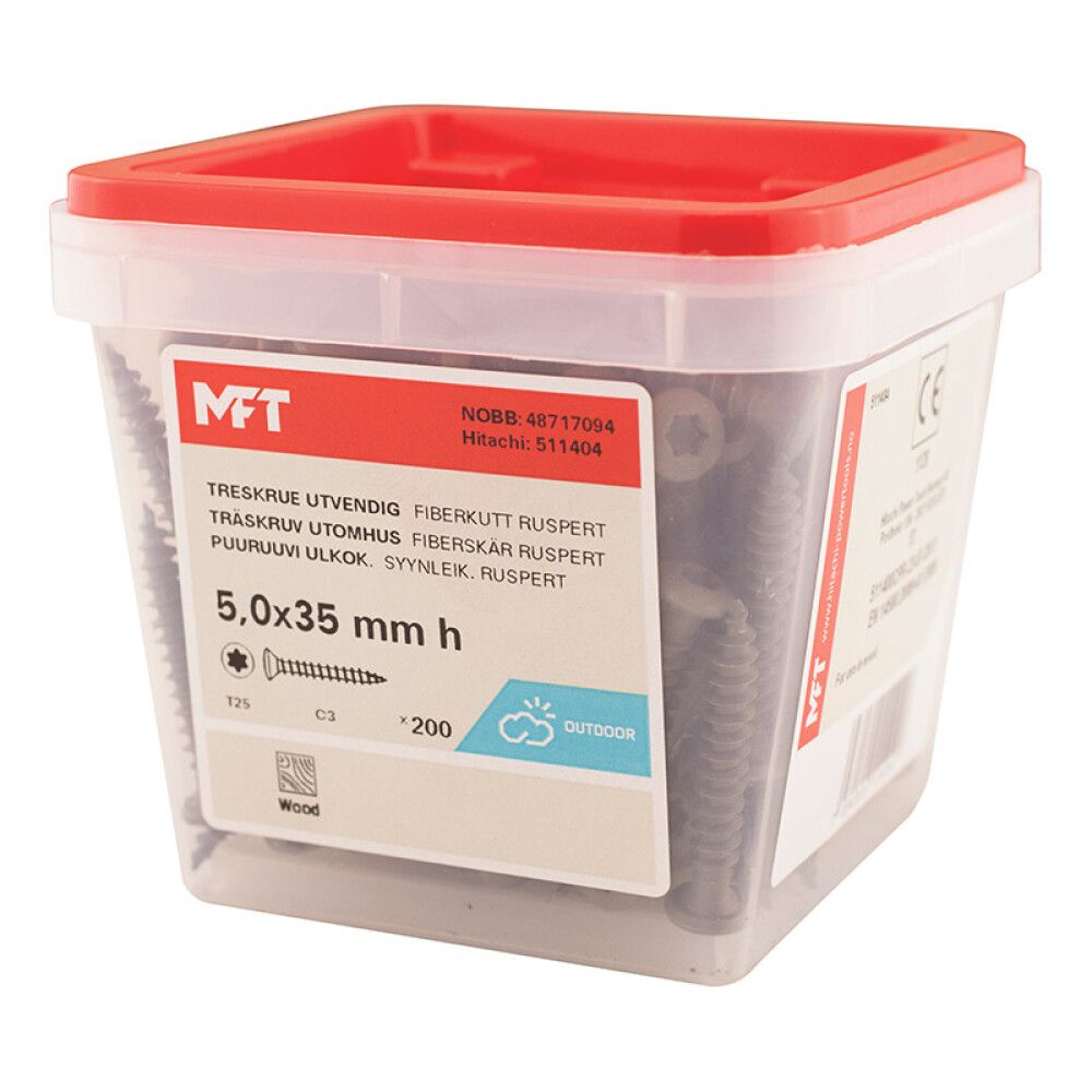TRESKRUE MFT UTV PAN RUSP 5,0X35MM 200STK