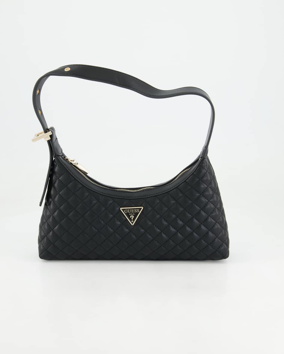 Guess Eco Rianee Shoulder Bag Handtasche in Schwarz