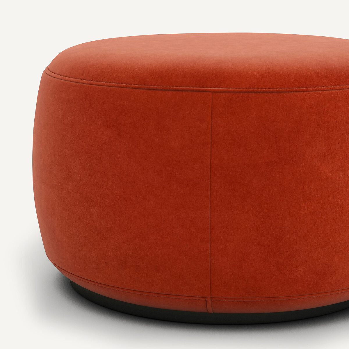 AM.PM<br>Puf XL em veludo, design Rosebury E.Gallina