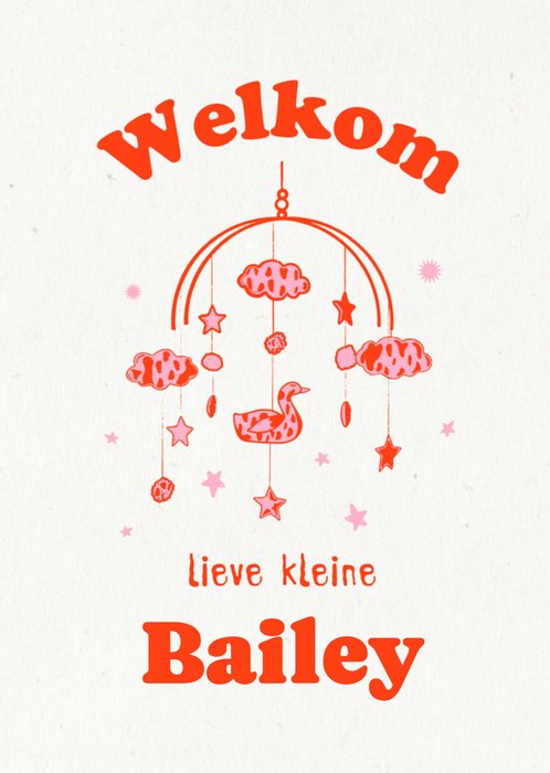 Greetz | Geboortekaart | illustratie | met naam