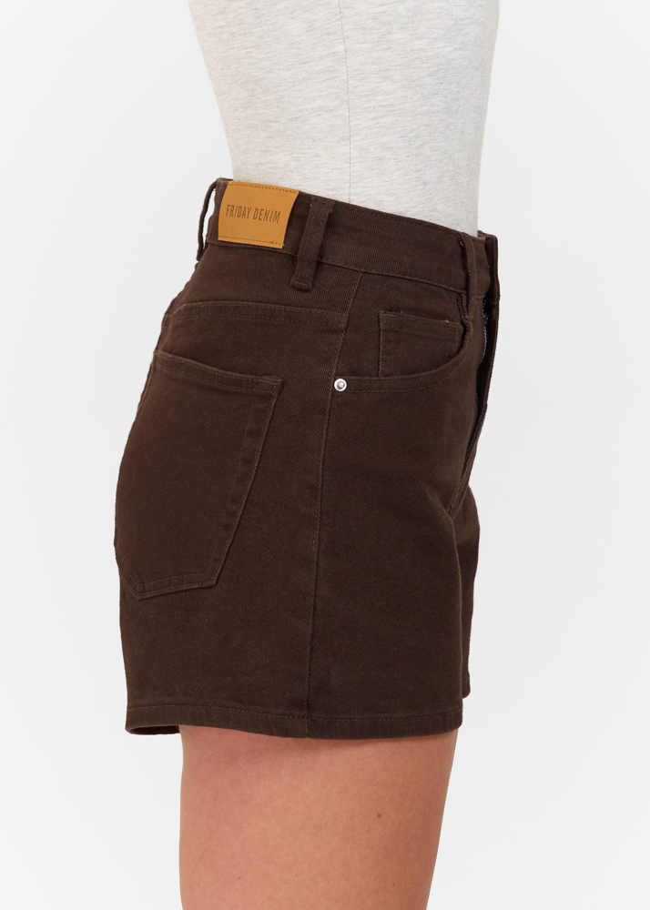 Vintage short deep choco