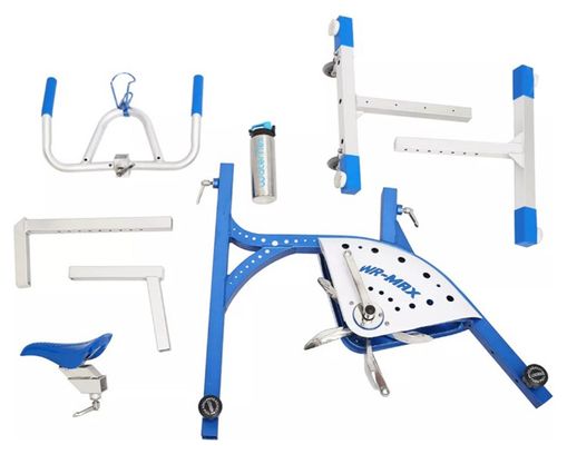Vélo de Piscine Aquabike Waterflex WRMAX Bleu Aluminium