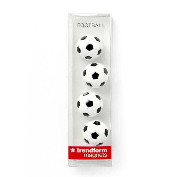(4er Set) 3D Magnet Deko Notizmagnet für Whiteboard   Kühlschrank (TF4020) - Fussball