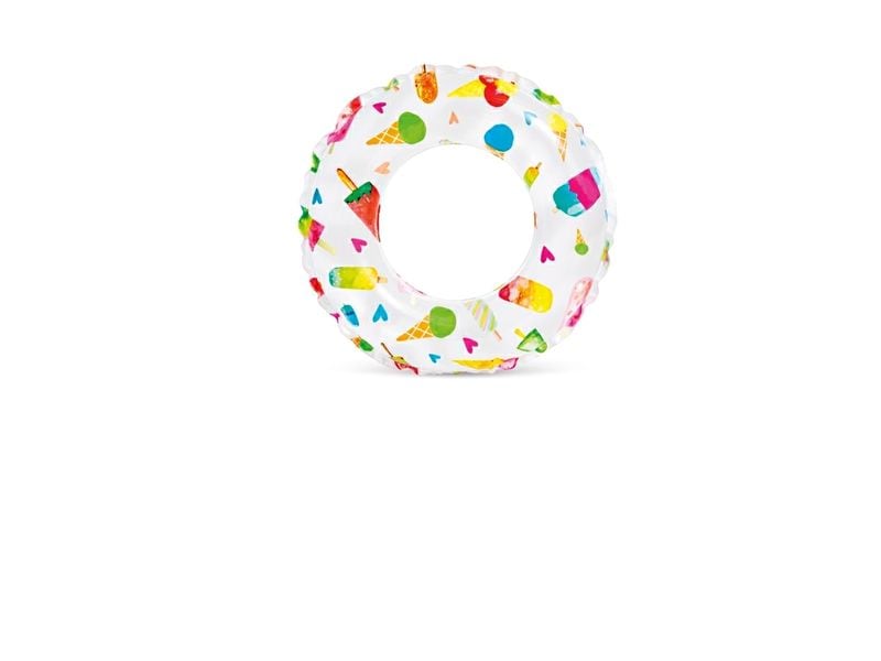 Intex Schwimmring Lively Print assortiert Aufblasbares Spielzeug für Pool & Strand