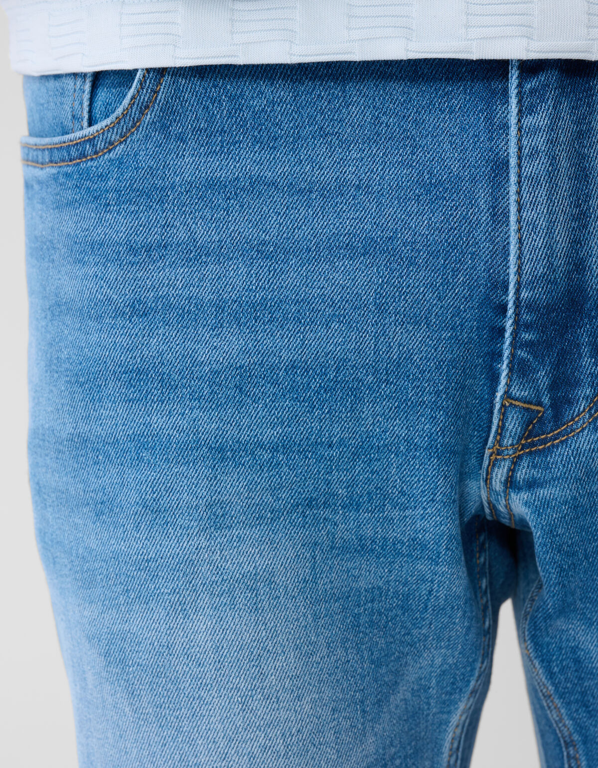 Slim Straight Fit Jeans Mediumstone L34