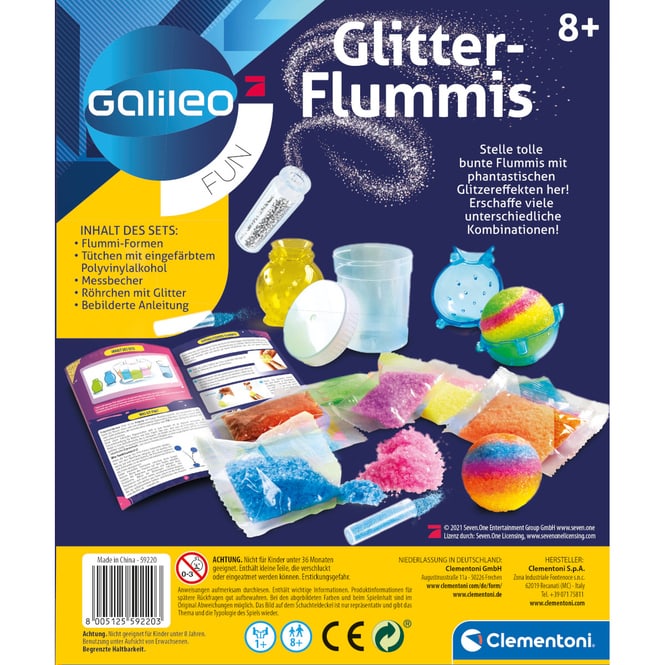 Galileo - Glitter Flummis