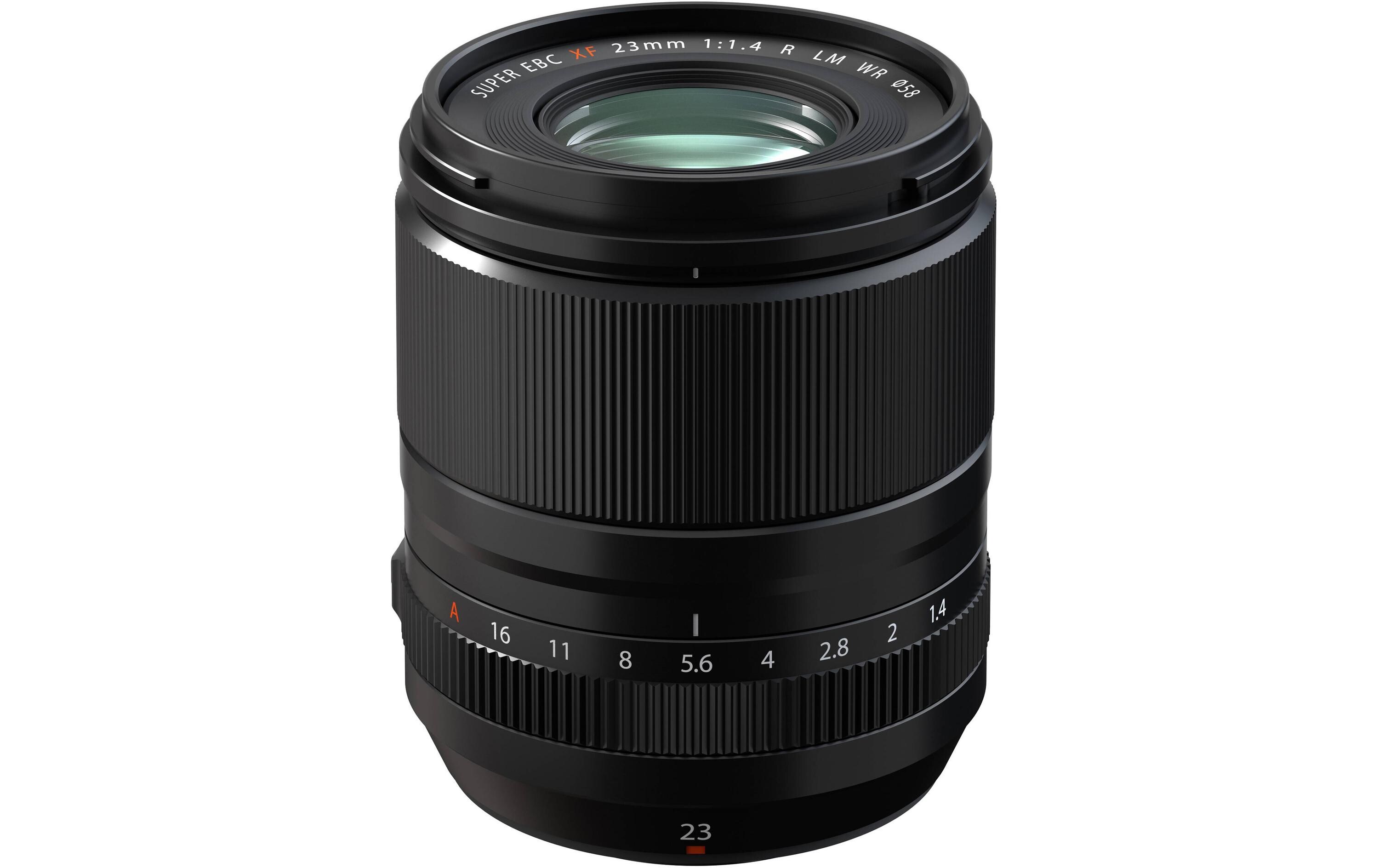 Festbrennweite FUJINON XF 23mm F/1.4 R LM WR X-Mount<br>Weitwinkelobjektiv mit hoher Auflösung und schnellem Autofokus