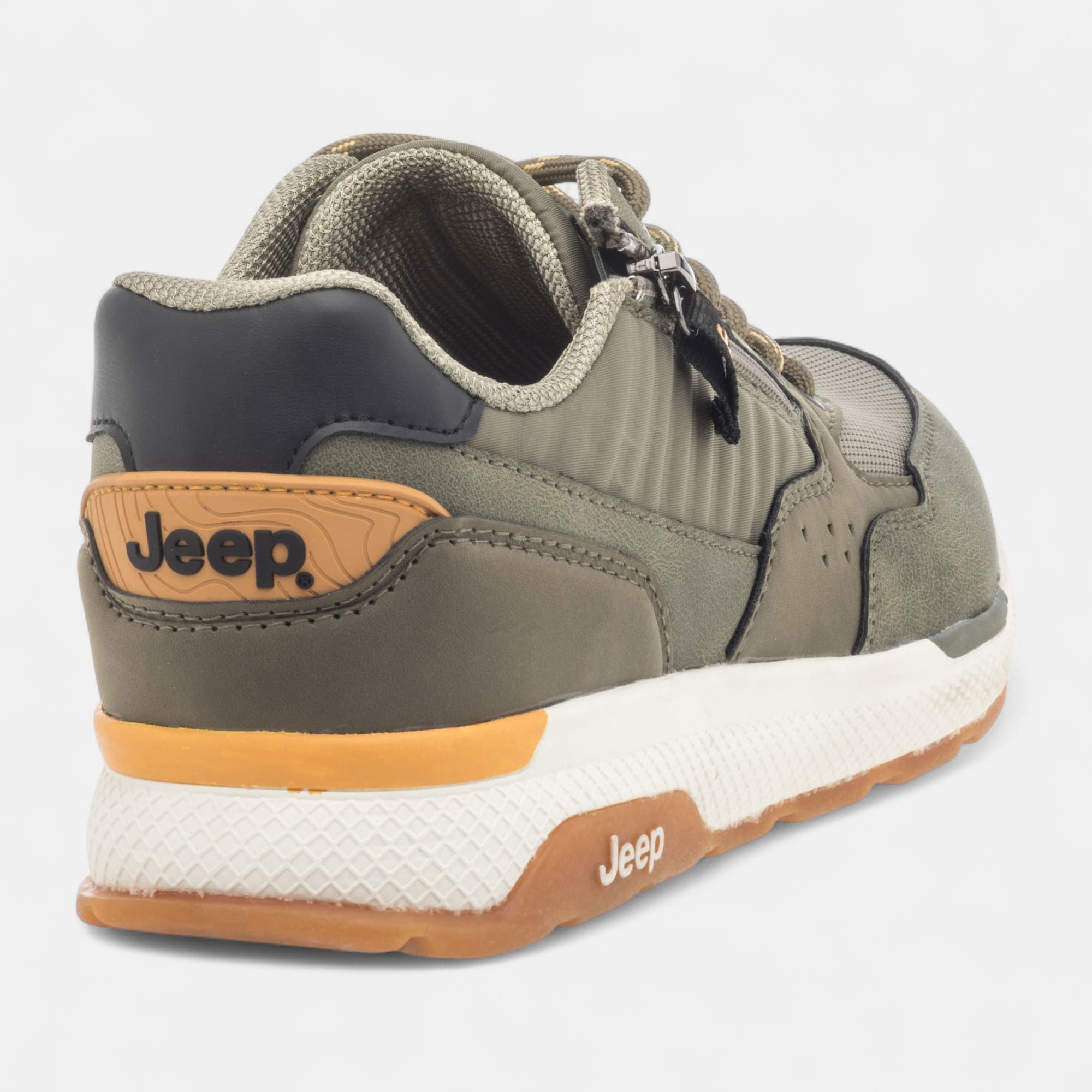 Baskets basses Homme kaki
