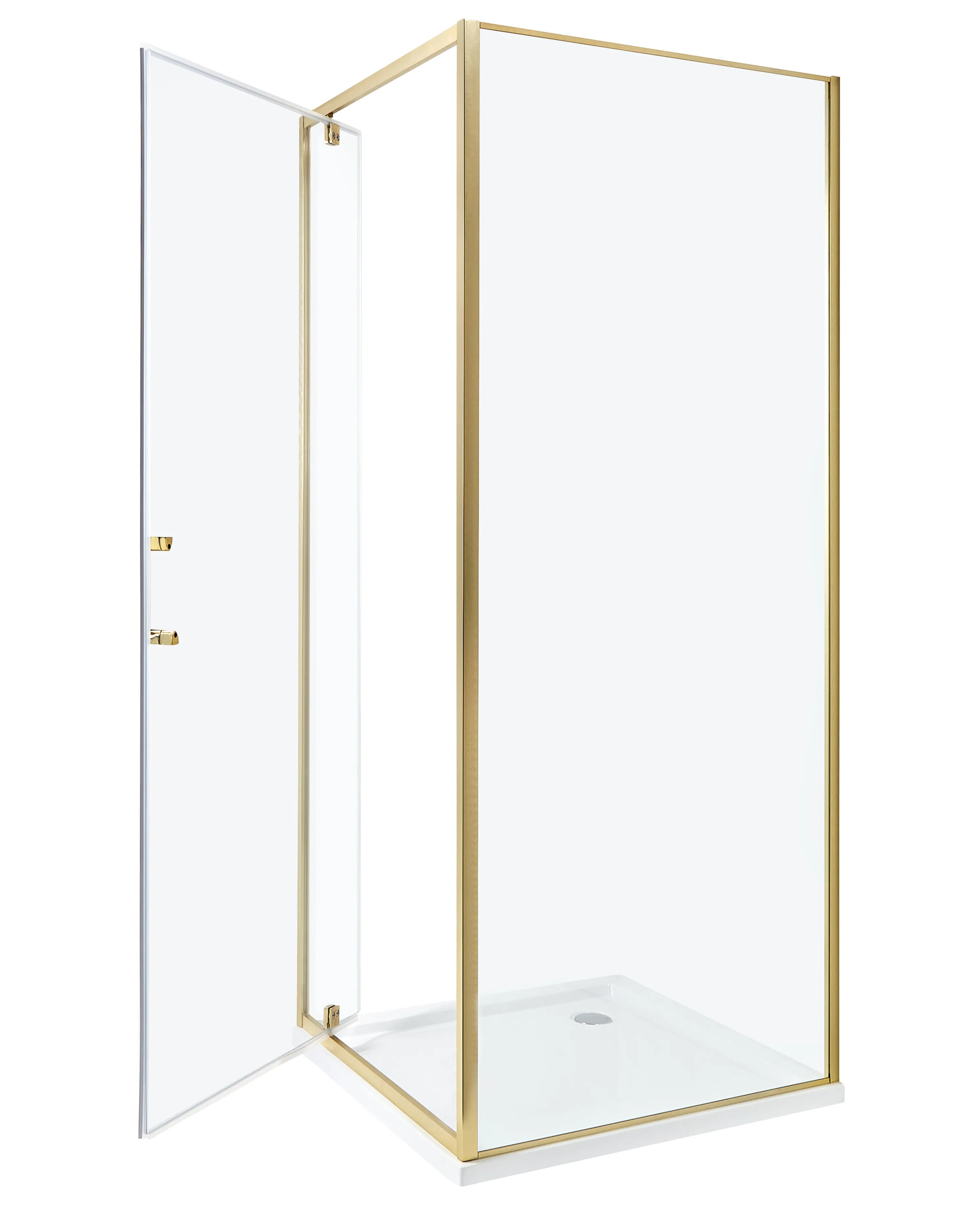 Douchecabine DARLI 70 x 70 x 185 cm Goud