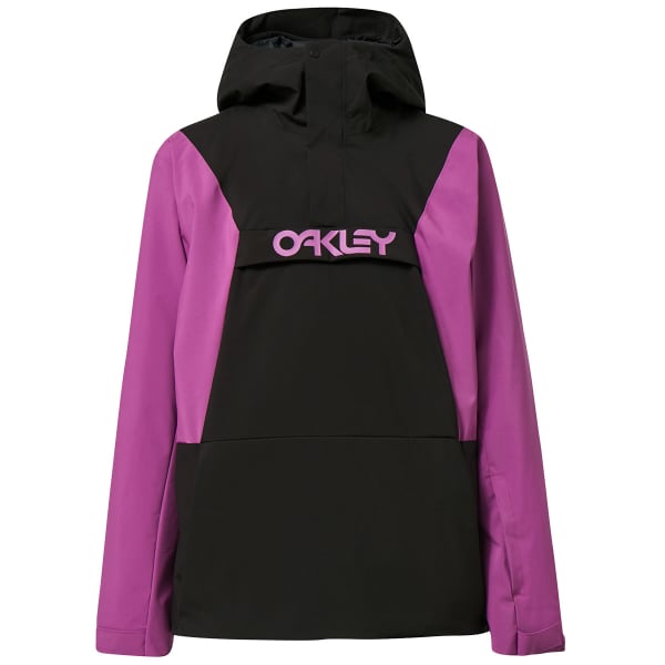Veste de ski OAKLEY TNP TBT INSULATED ANORAK BLACKOUT/ULTRA PURPLE