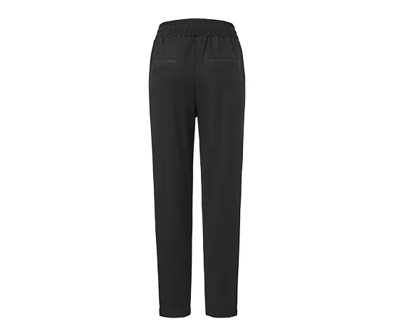 Joggpants mit Biese, schwarz