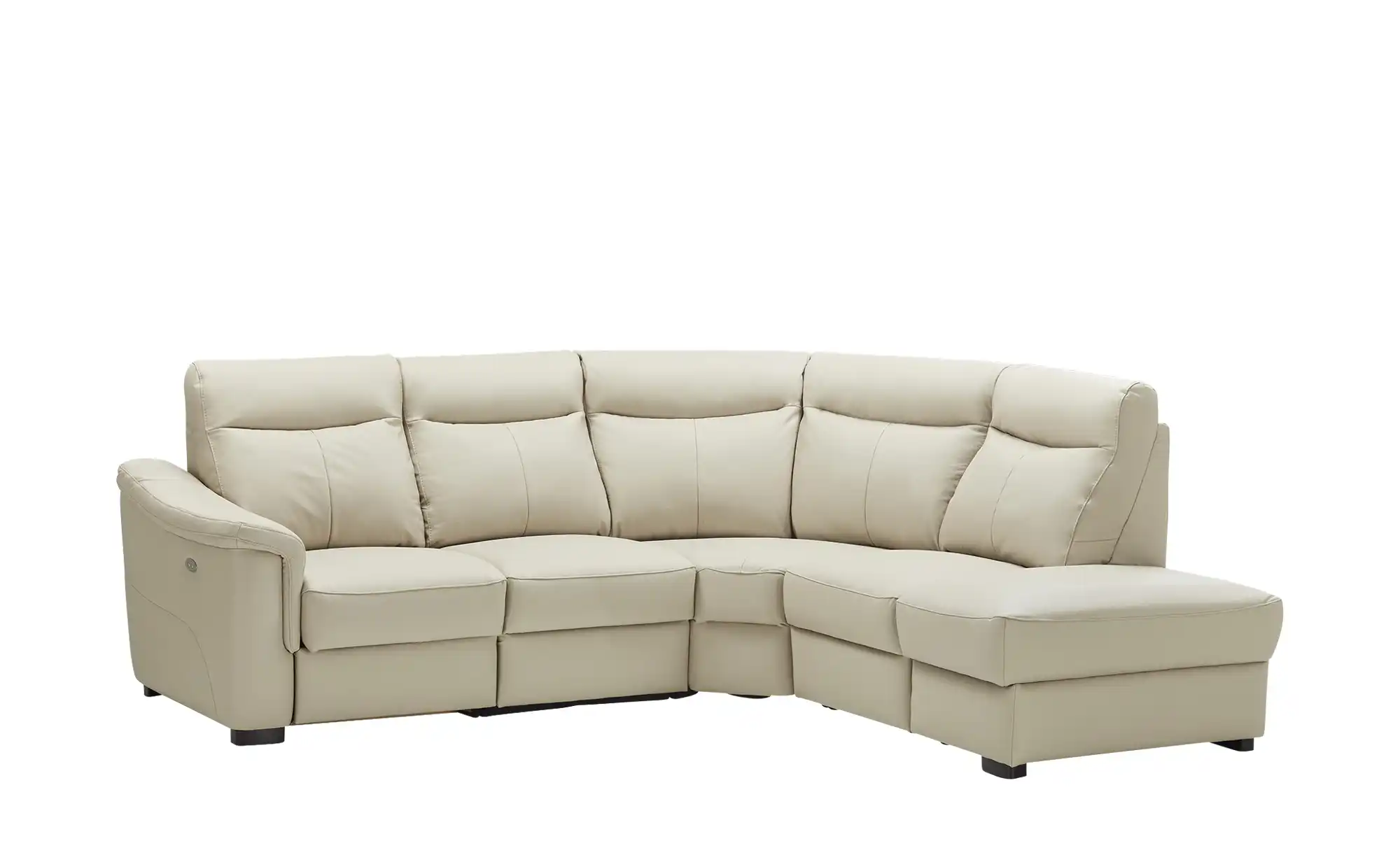 uno Ecksofa Leder und Kunstleder Barcelona