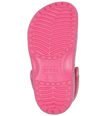 Crocs Sandalen - Classic+ Glitter K - Drachenfrucht