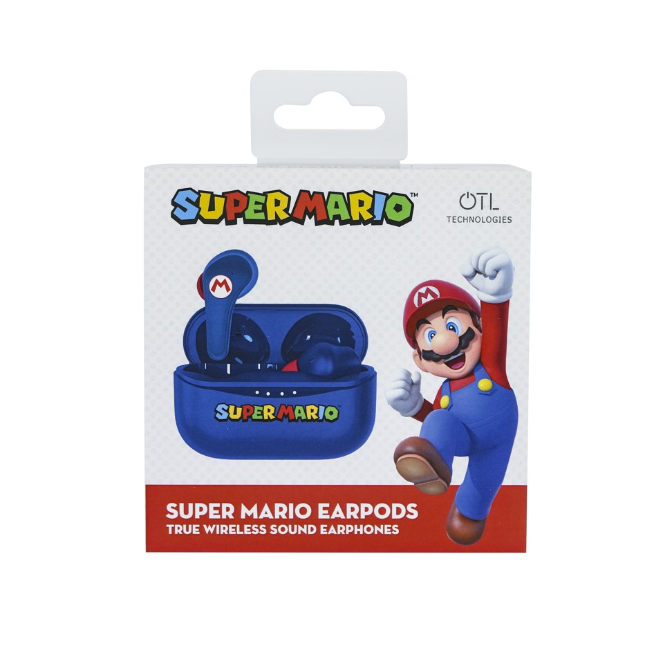 OTL - TWS Earpods - Super Mario Blå