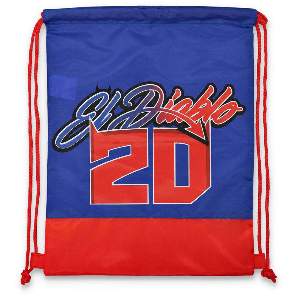 Fabio Quartararo - Sac de gym El Diablo 20 Bleu / Rouge