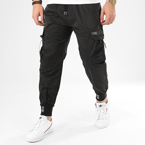 Pantalon Cargo Regular Fit 18171 Noir