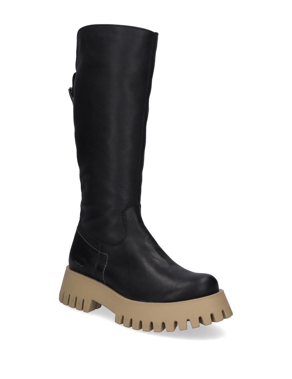 Stiefel Mavie 03, schwarz-kombi