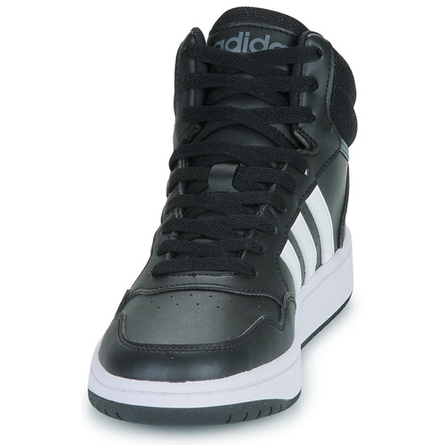 Adidas Sportswear - HOOPS MID 3.0 K - Noir / Blanc