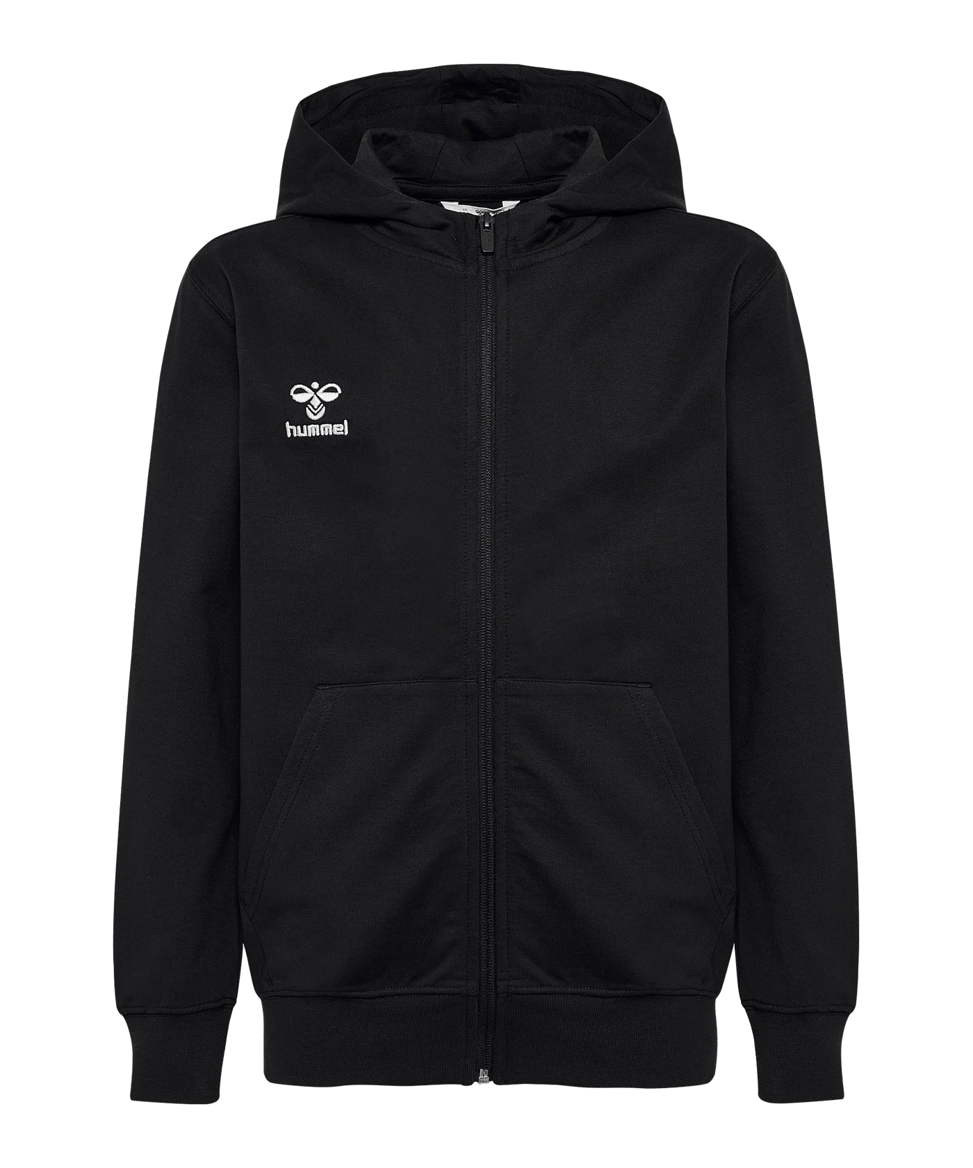 Hummel GO 2.0 Kapuzenjacke Kids Schwarz F2001
