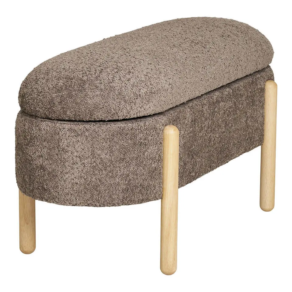 Hioshop Branca bank Met opberging bruin
